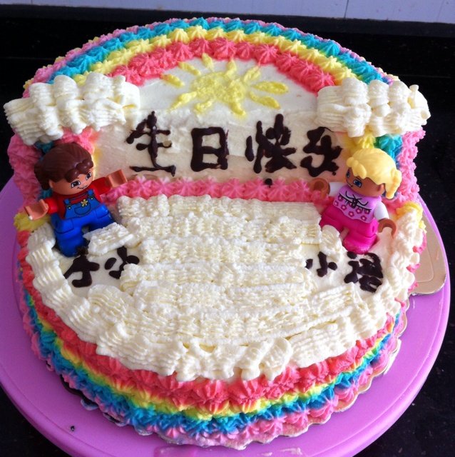 “哐嘁哐嘁～小火车