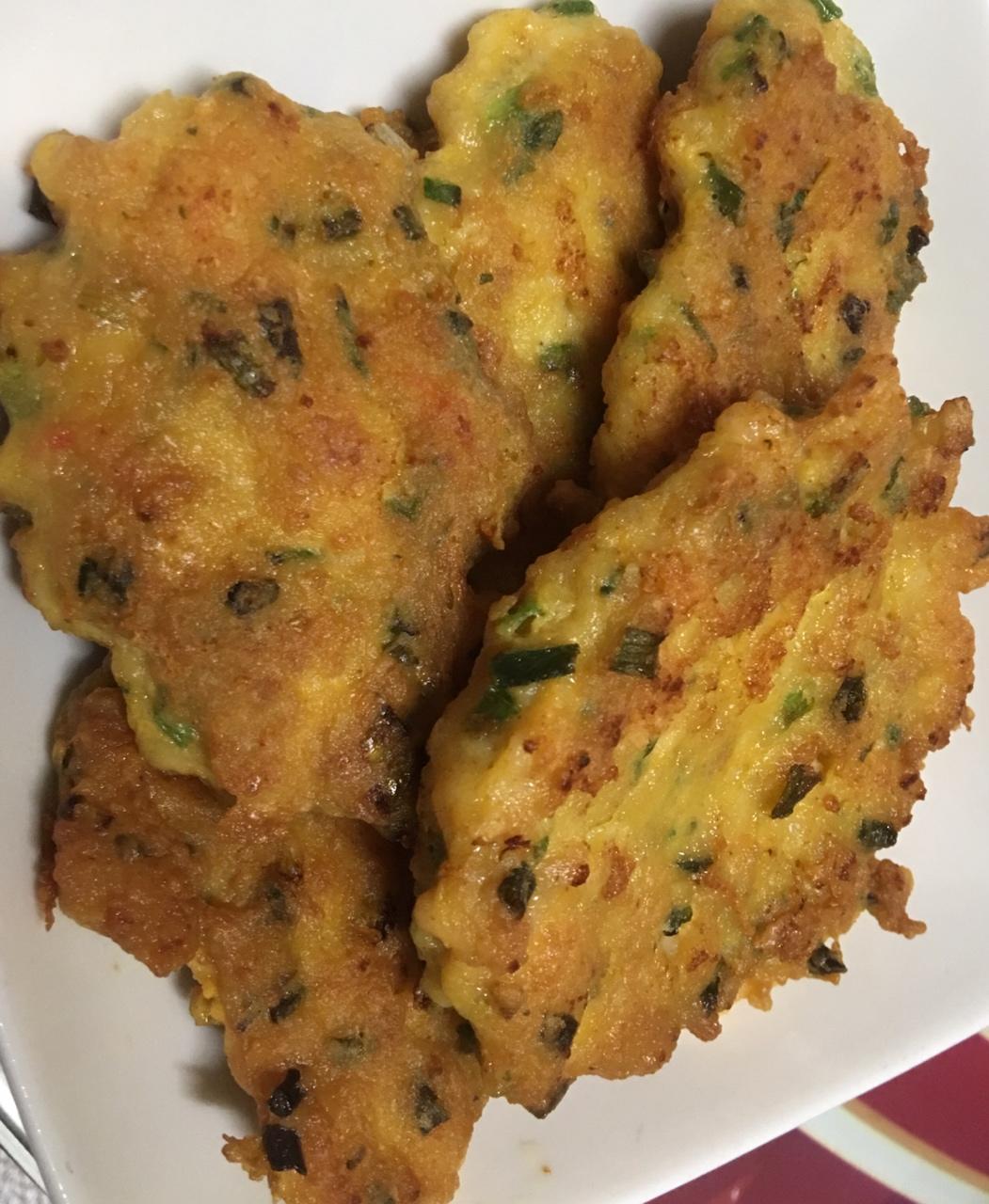 香煎虾饼