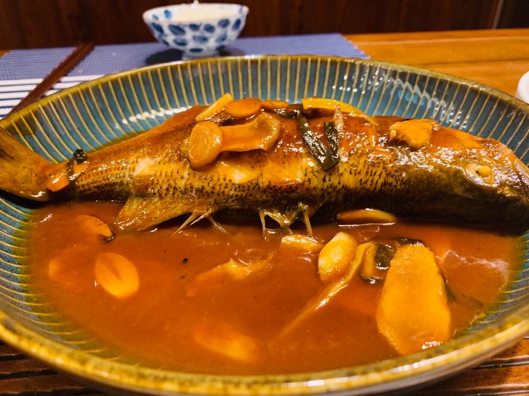 茄汁烧鲈鱼