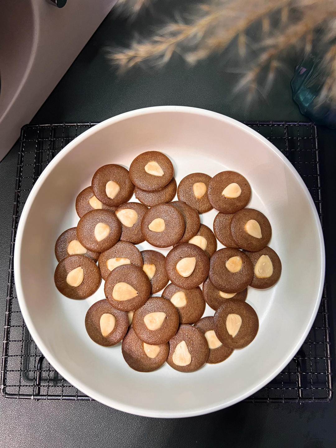 可可杏仁薄脆瓦片的做法