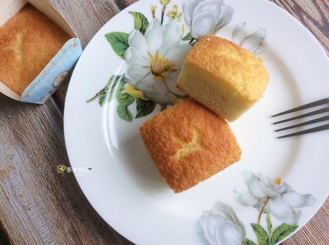 纸杯海绵蛋糕的做法