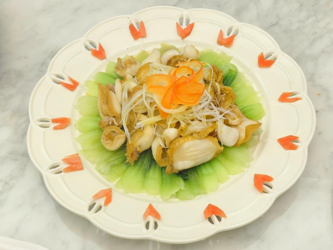 超简单的快手菜 葱香鲍鱼片 下饭菜 低卡