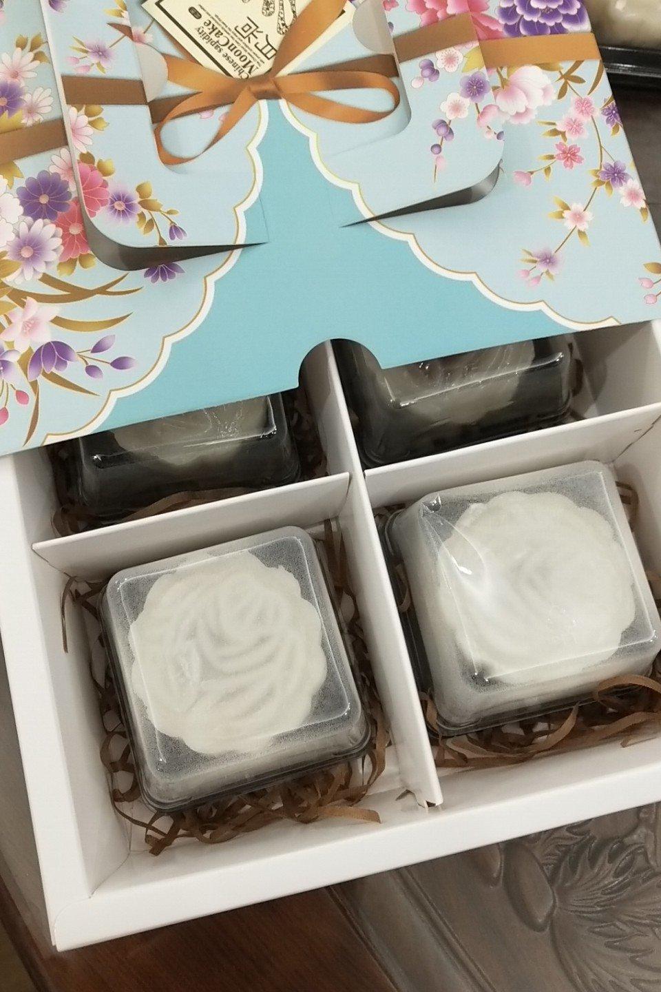 冰皮豆沙月饼