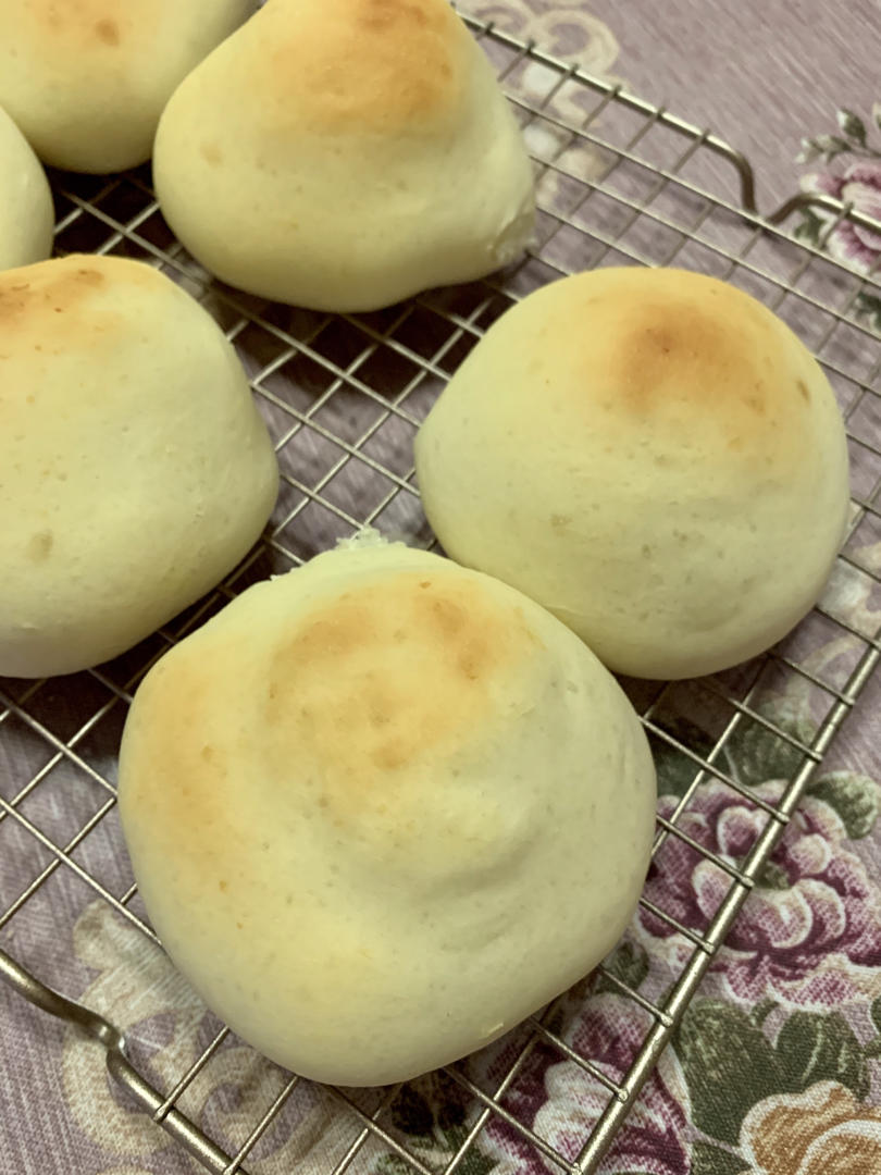 奶黄小餐包（低卡简单好吃的奶黄馅）