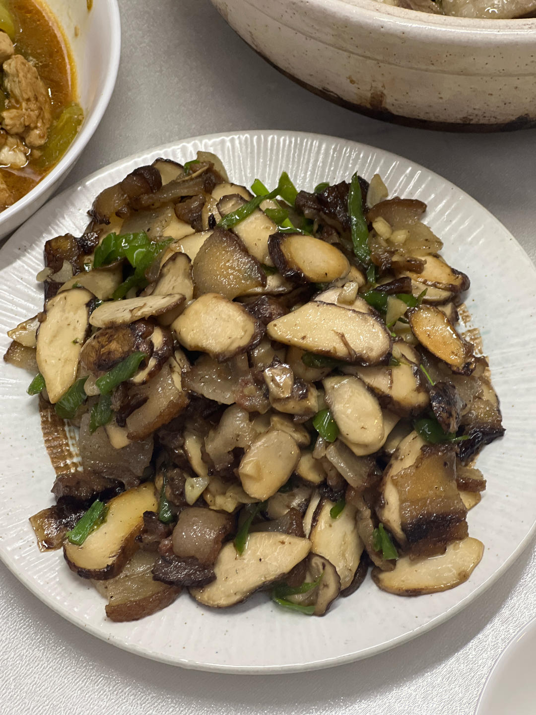 鲜掉鼻子/炒松茸！！