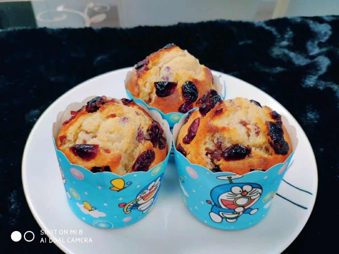 少女心的香蕉蔓越莓玛芬