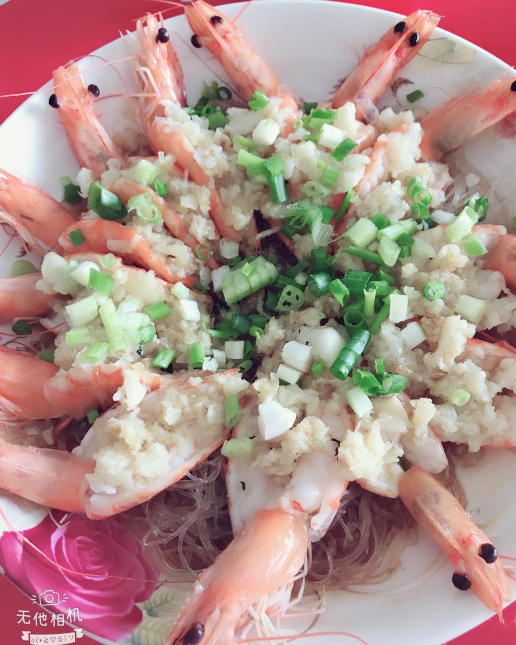 蒜蓉粉丝蒸大虾