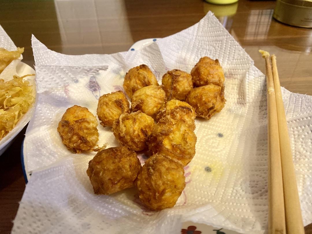 萝卜丝丸子/虾仁韭菜丸