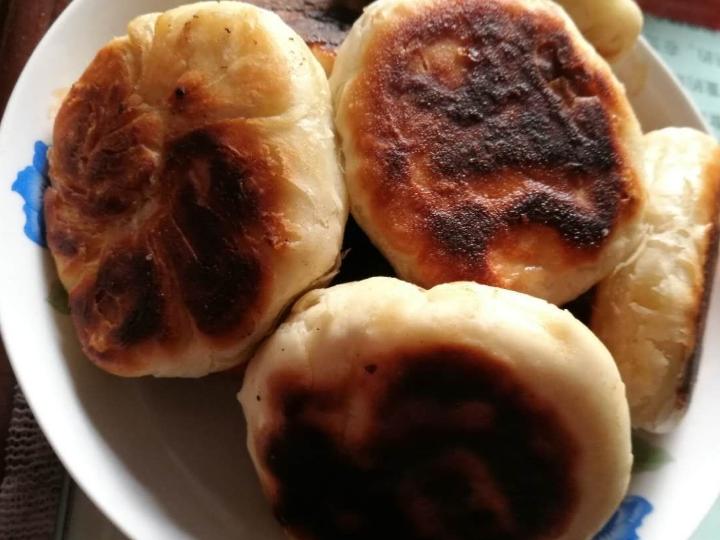 发面油酥小糖饼