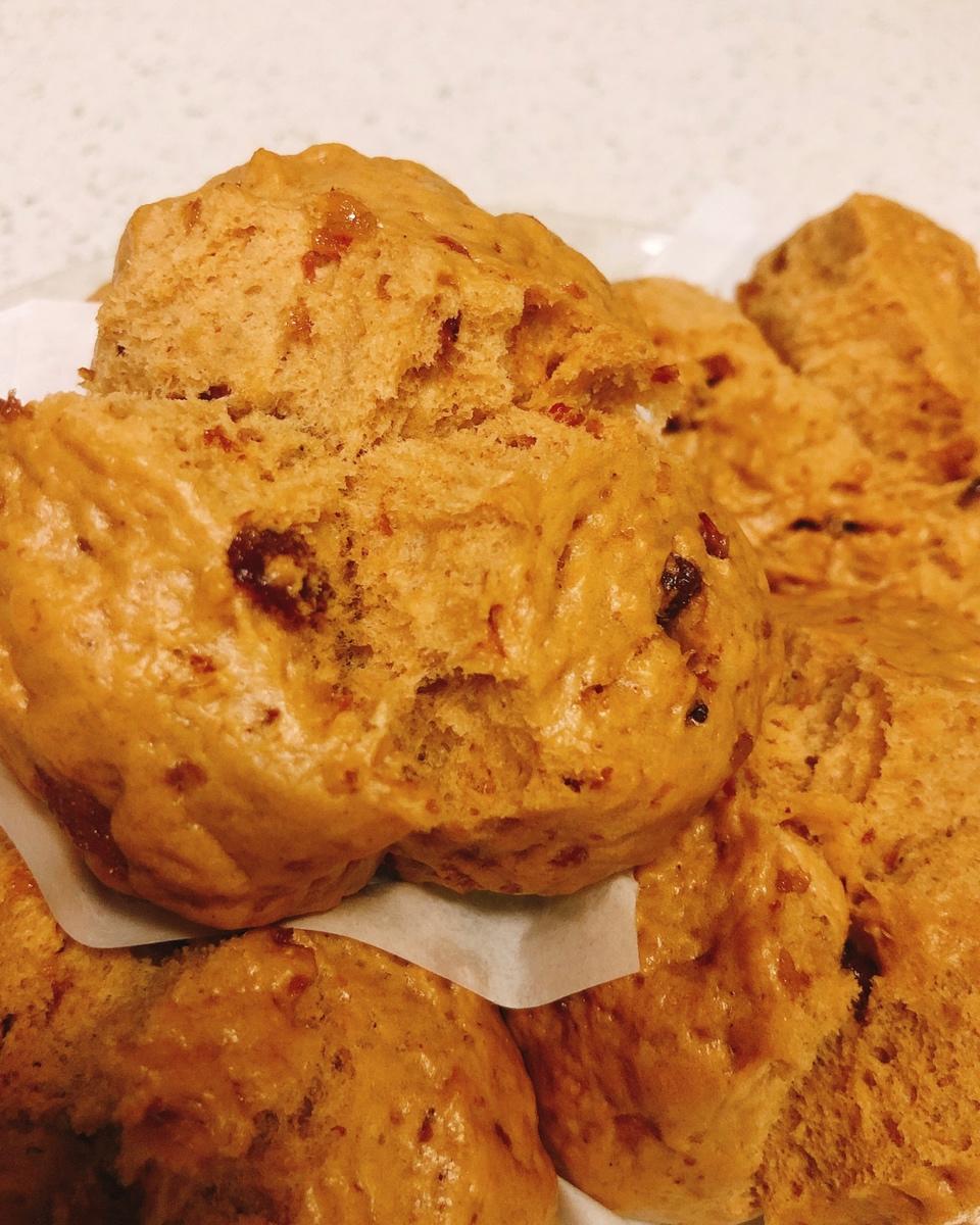 妥妥的红糖开花馒头（酵母版）