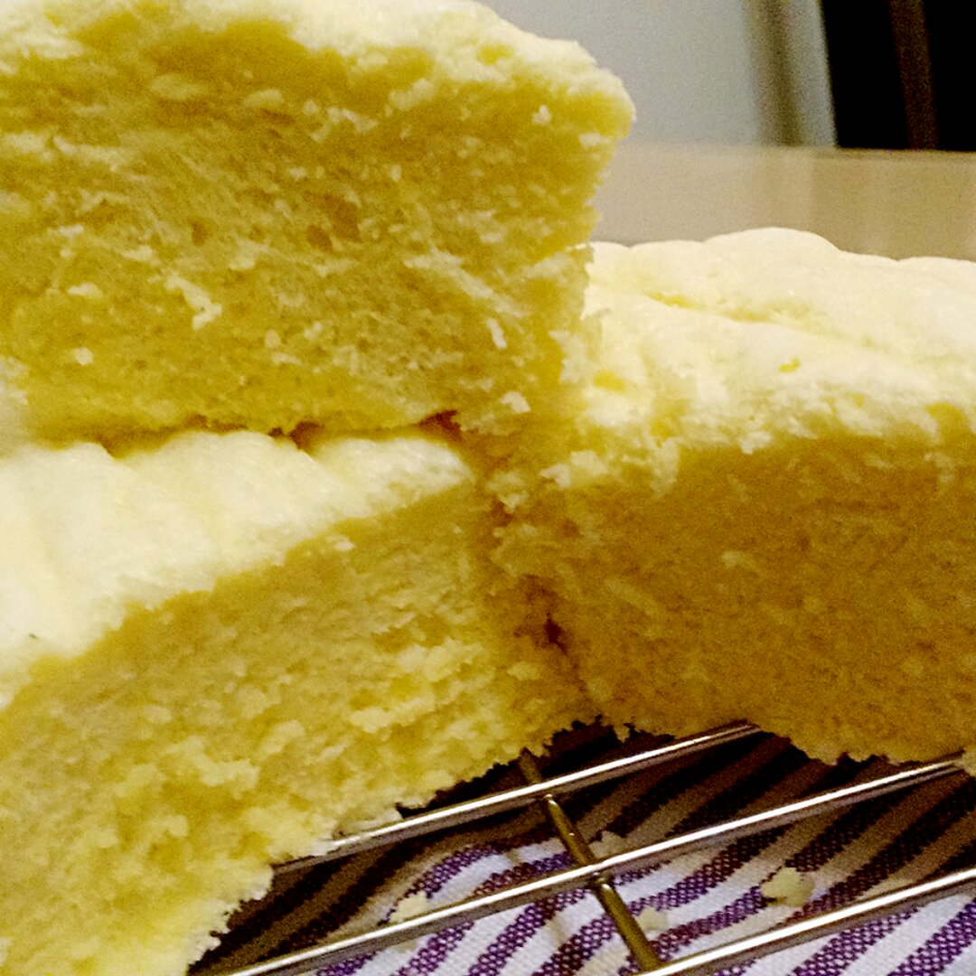 蒸蛋糕。。。清蒸戚风蛋糕---健康营养蒸出来（2蛋6寸）