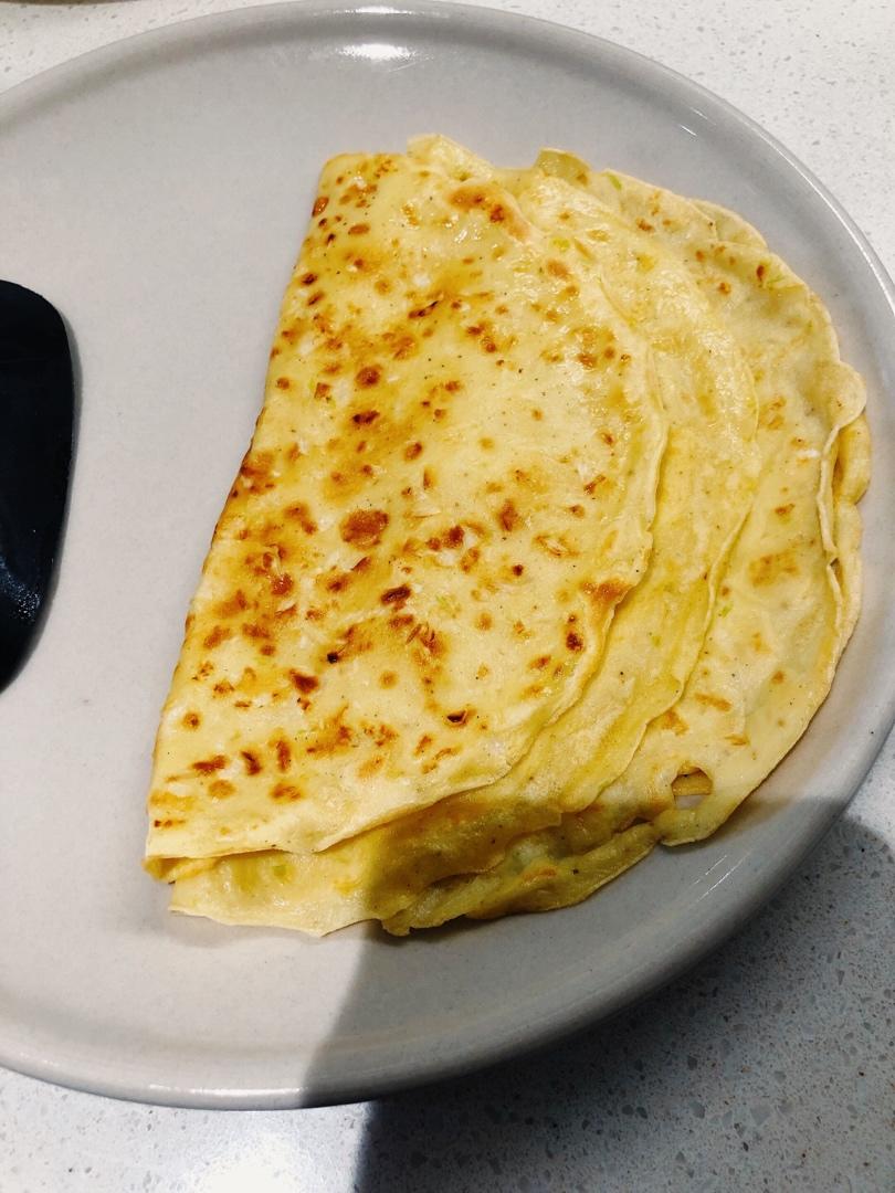 葱花鸡蛋饼