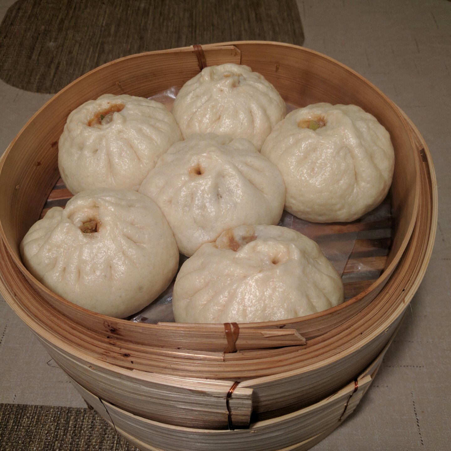 高筋面粉也能做出松软白馒头（酵头法）