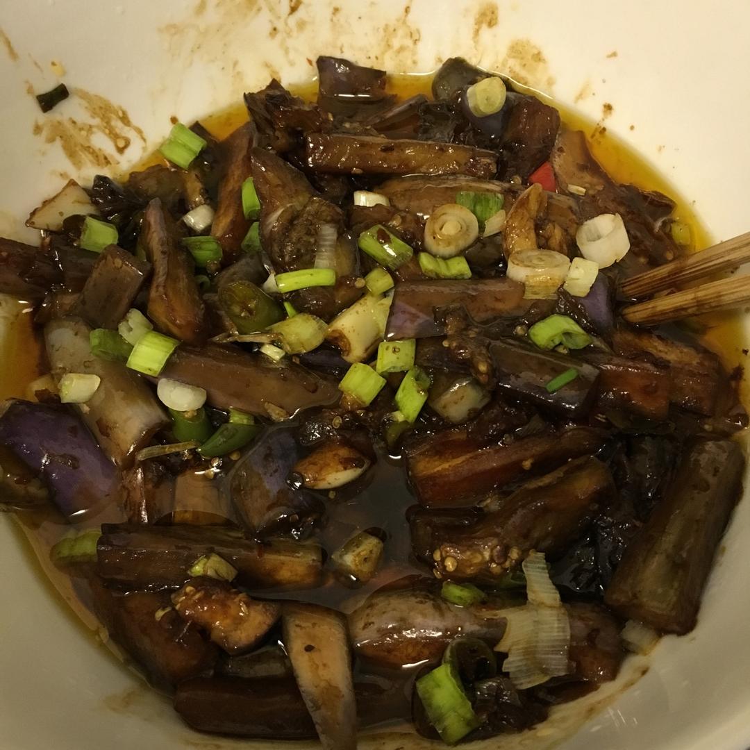 红烧肉沫茄子