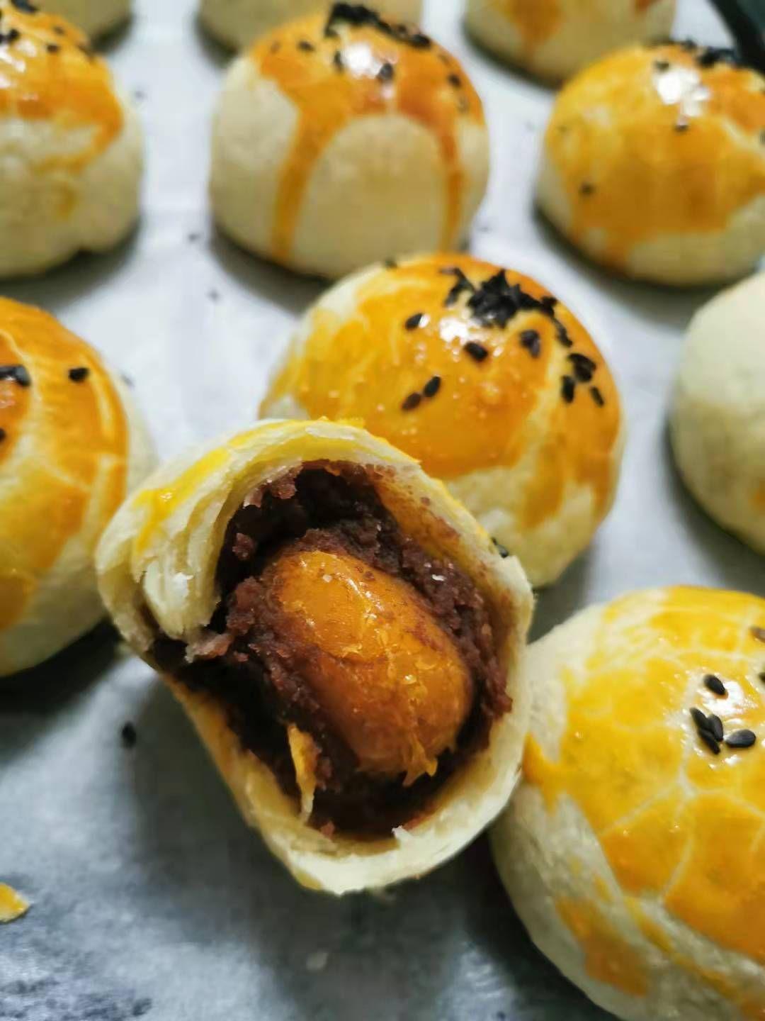 酥到掉渣的绿豆酥饼，简单易学