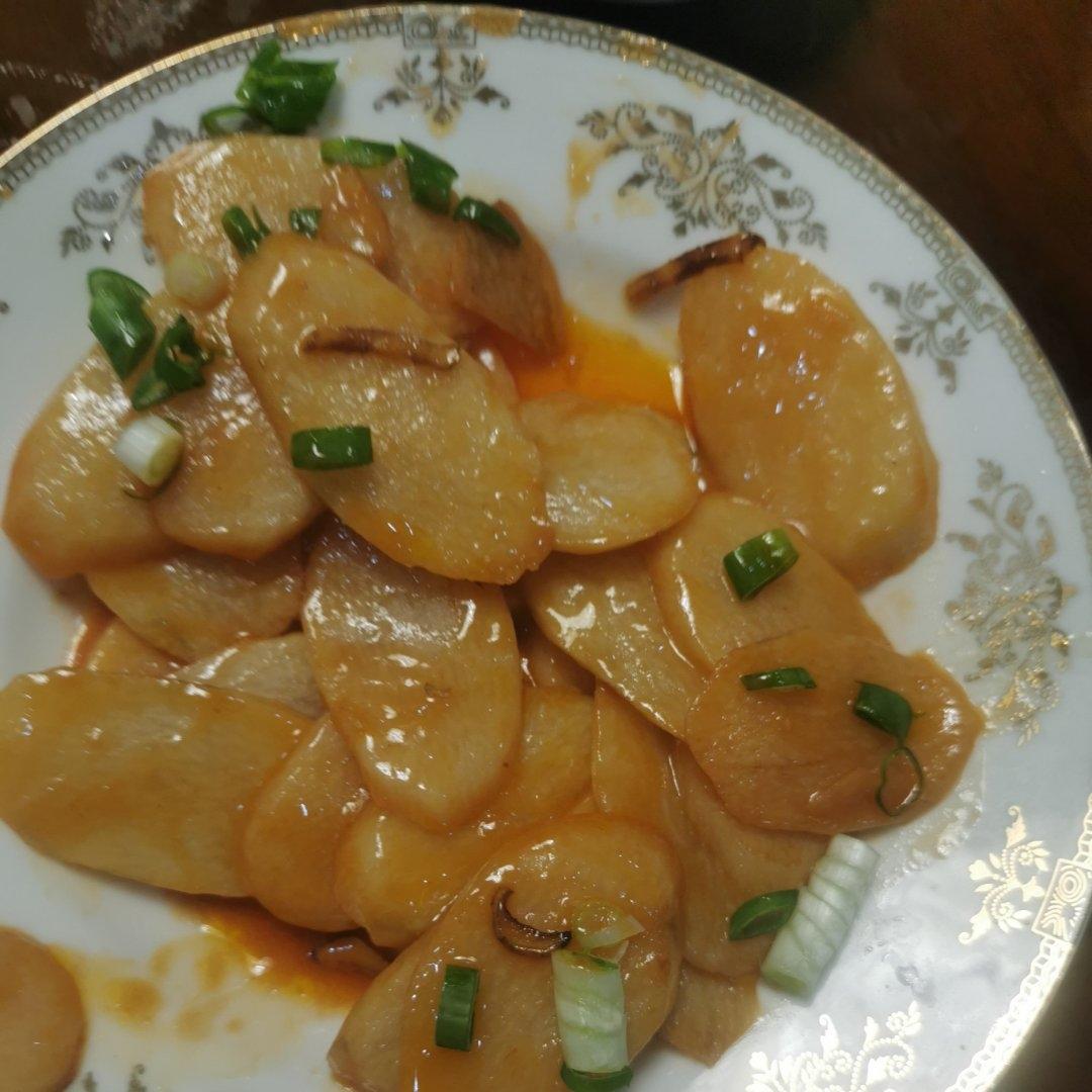 山药片 茄汁山药 过年开胃菜 快手素菜 爽口清淡 儿童最爱