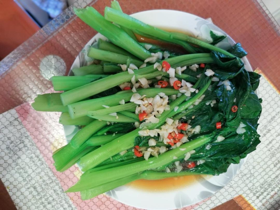 蒜香耗油甜菜心（简易）