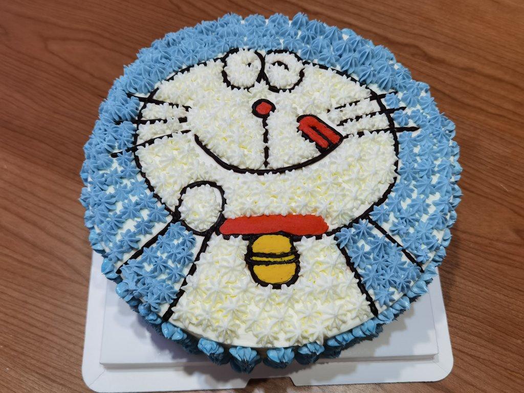 机器猫奶油蛋糕