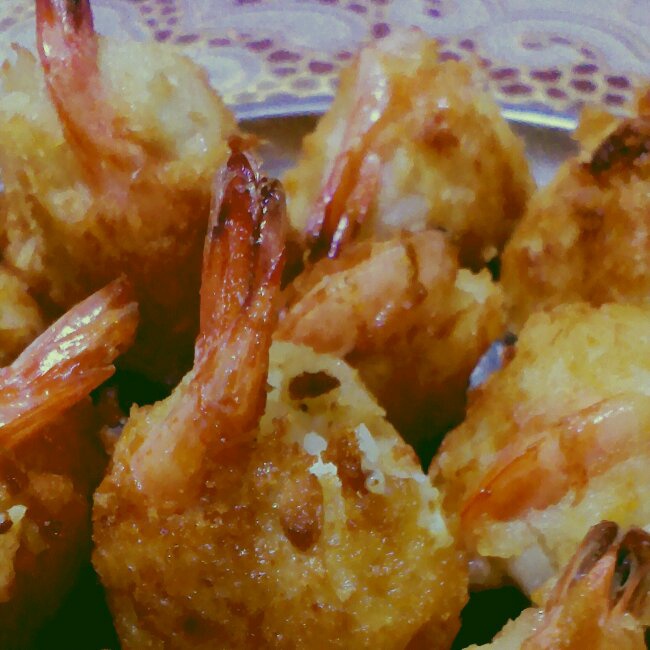 土豆虾球