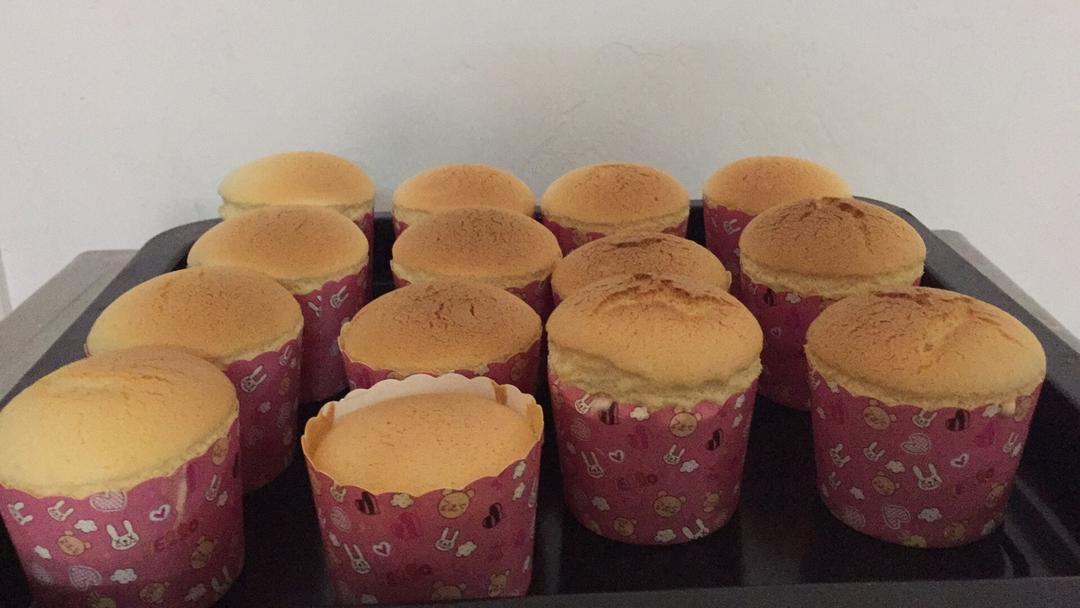 柠檬戚风小纸杯