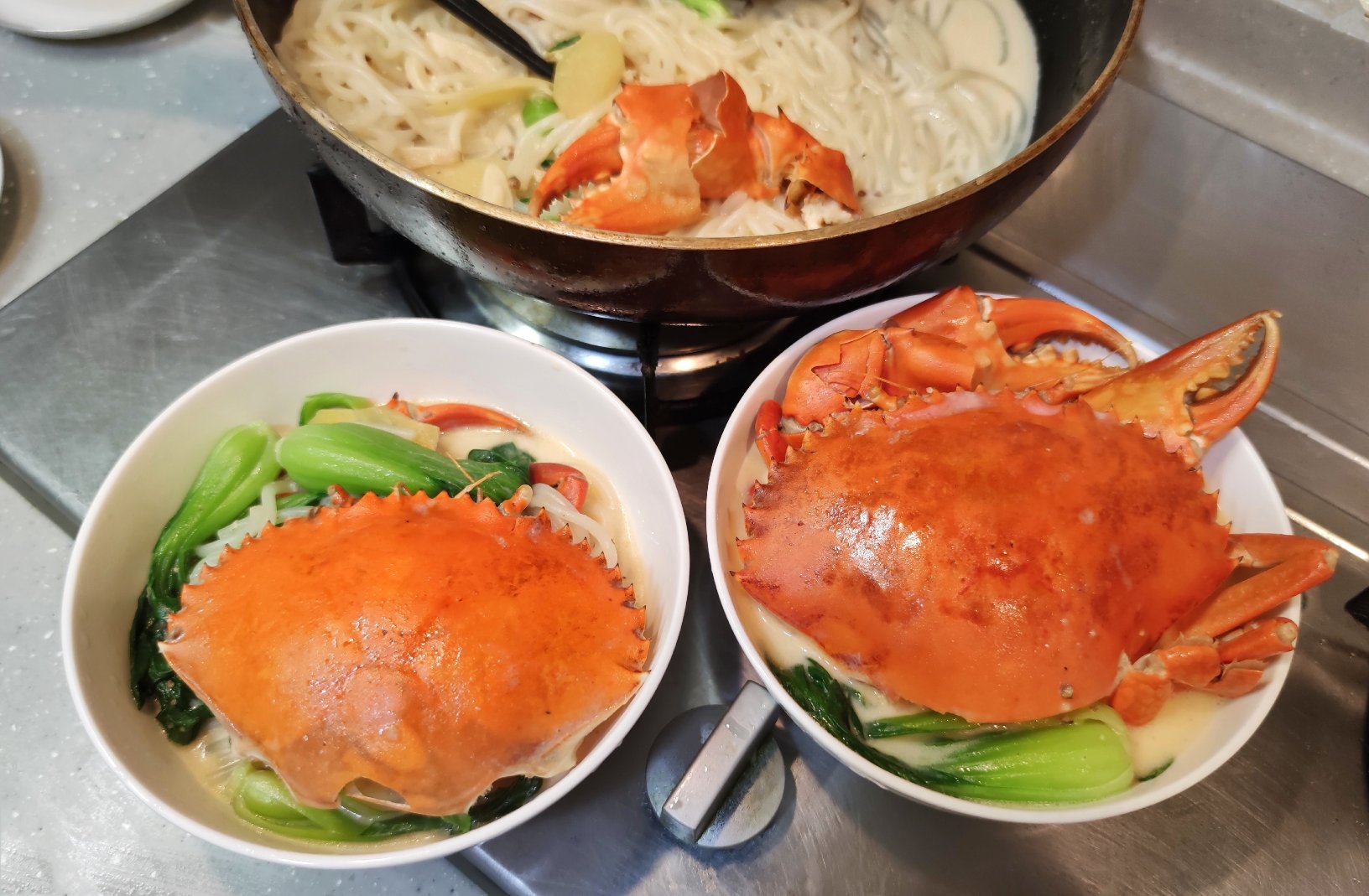 新加坡螃蟹米粉汤