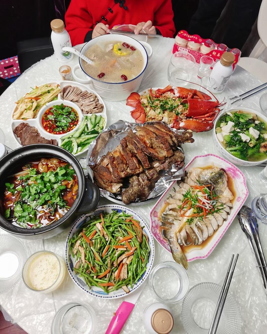 春节年夜饭集锦