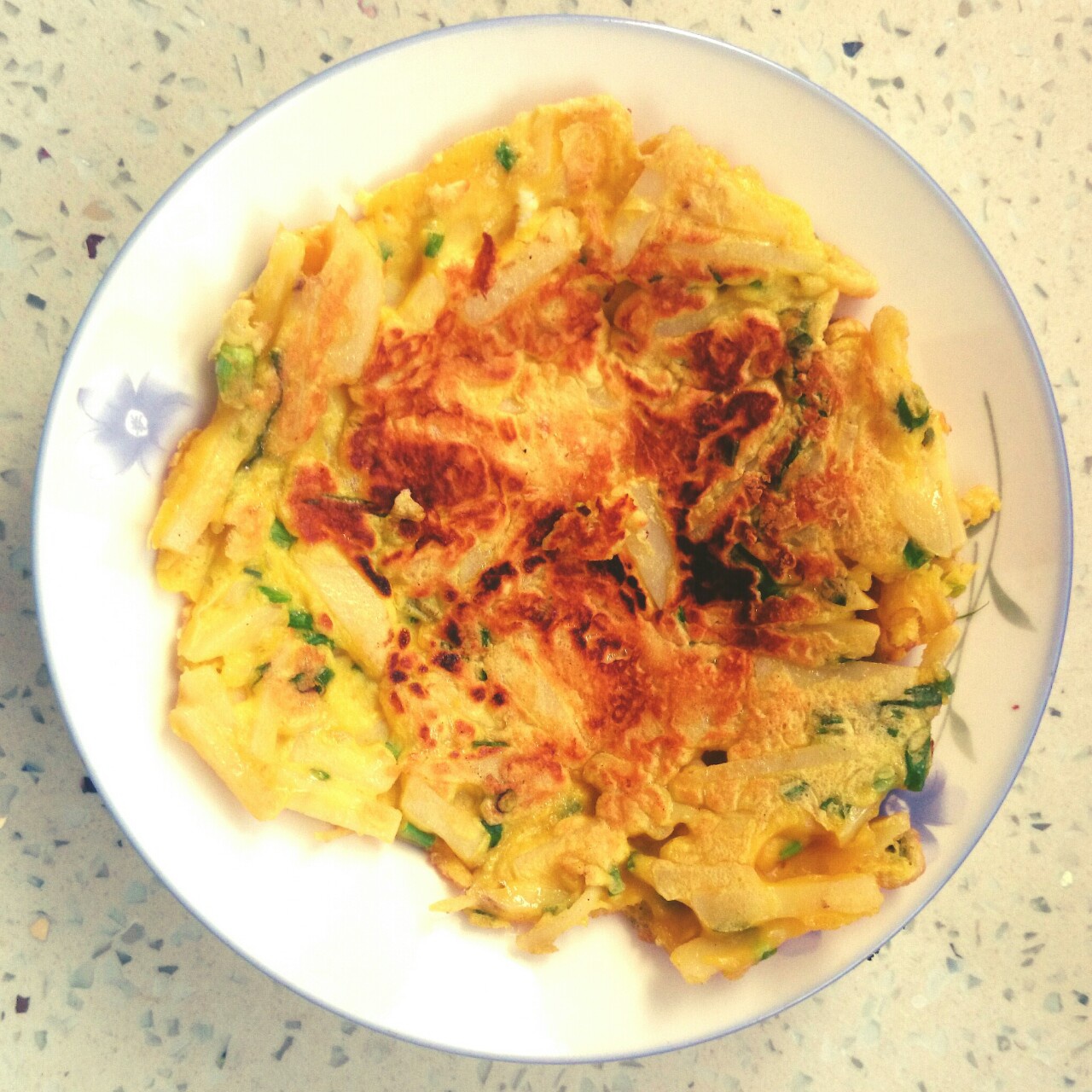土豆洋葱煎饼