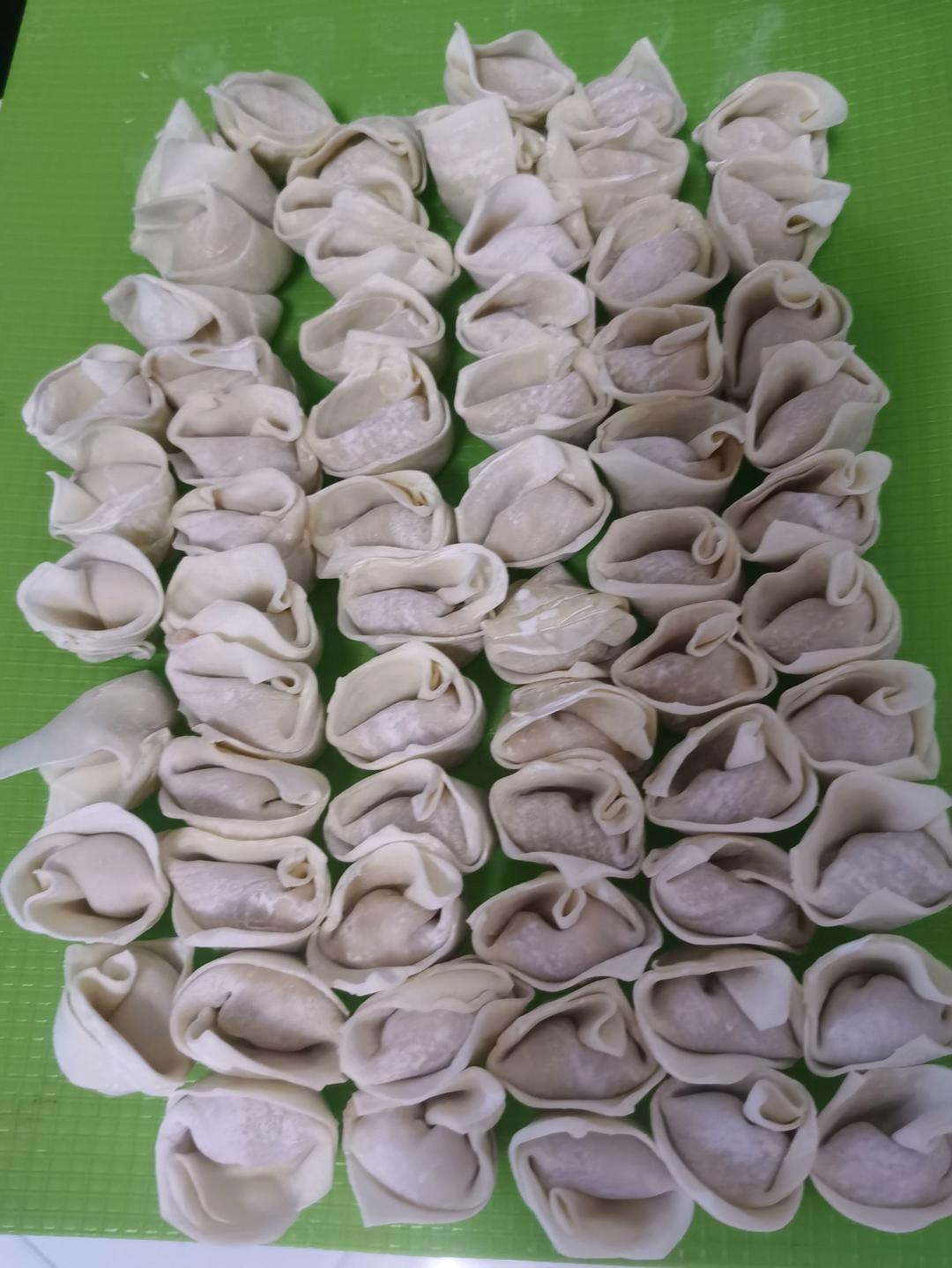 肉不柴的馄饨馅