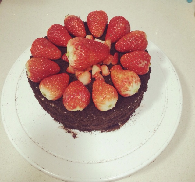 奥利奥水果奶油蛋糕