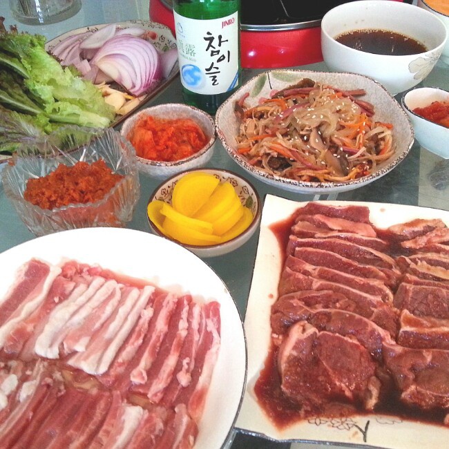 平底锅韩式烤肉