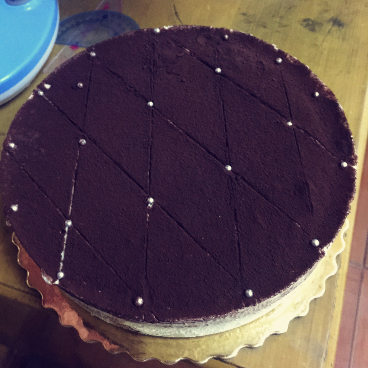 抹茶可可慕斯蛋糕        
【Echo手作】