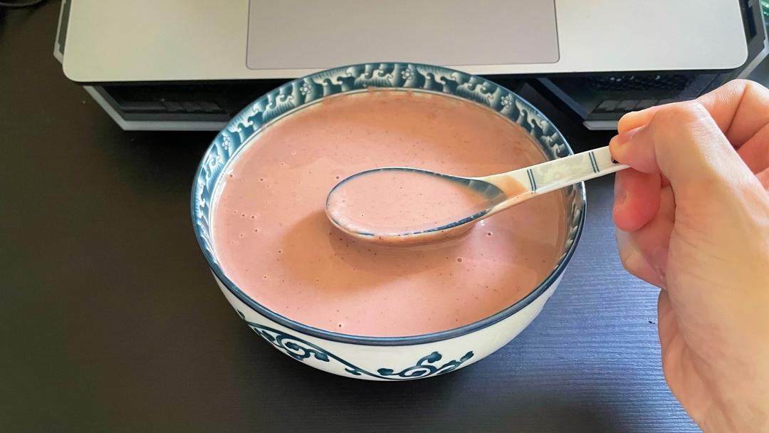 超级养生的红豆燕麦豆浆