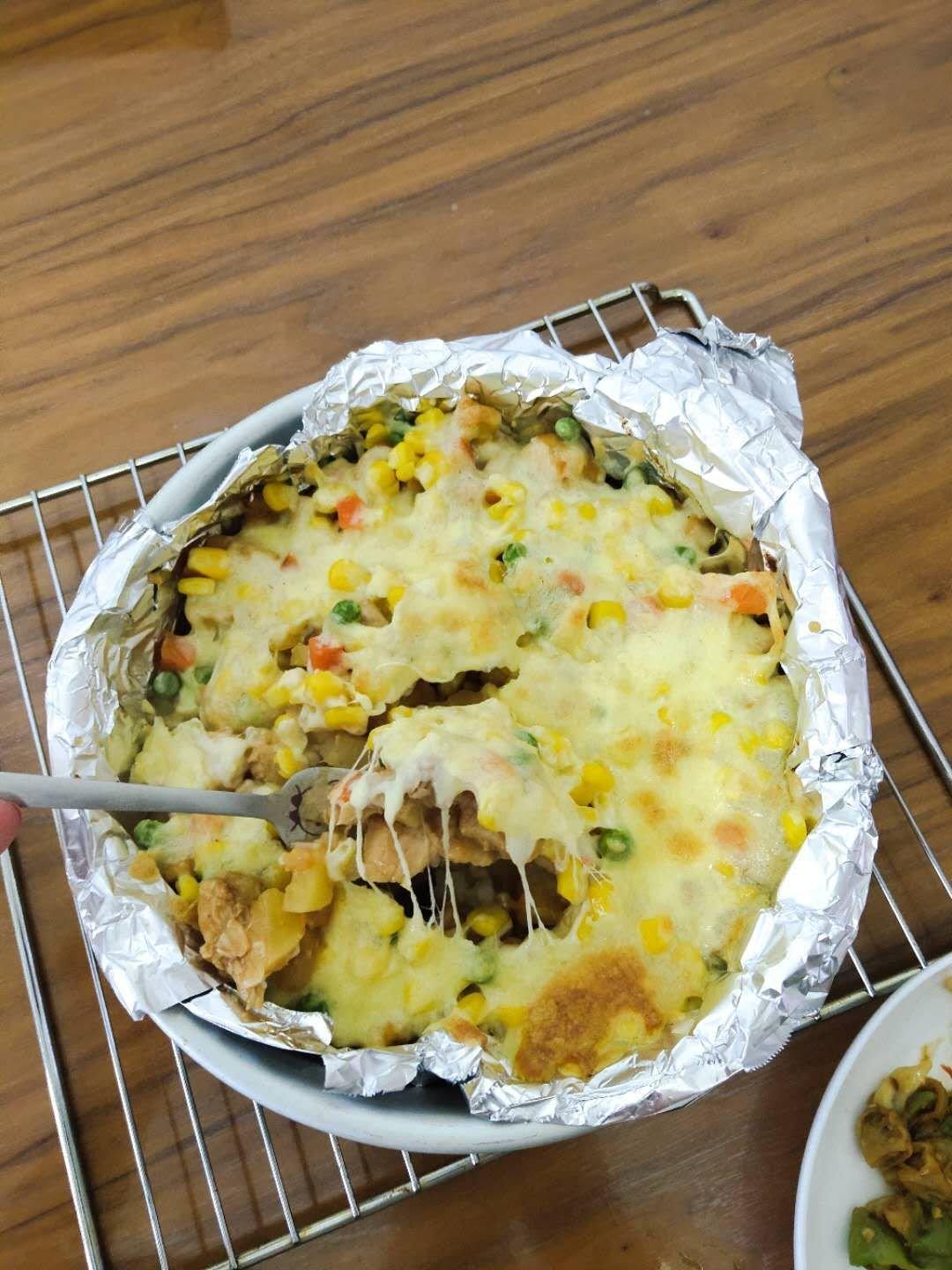 芝士焗饭（烤箱版）