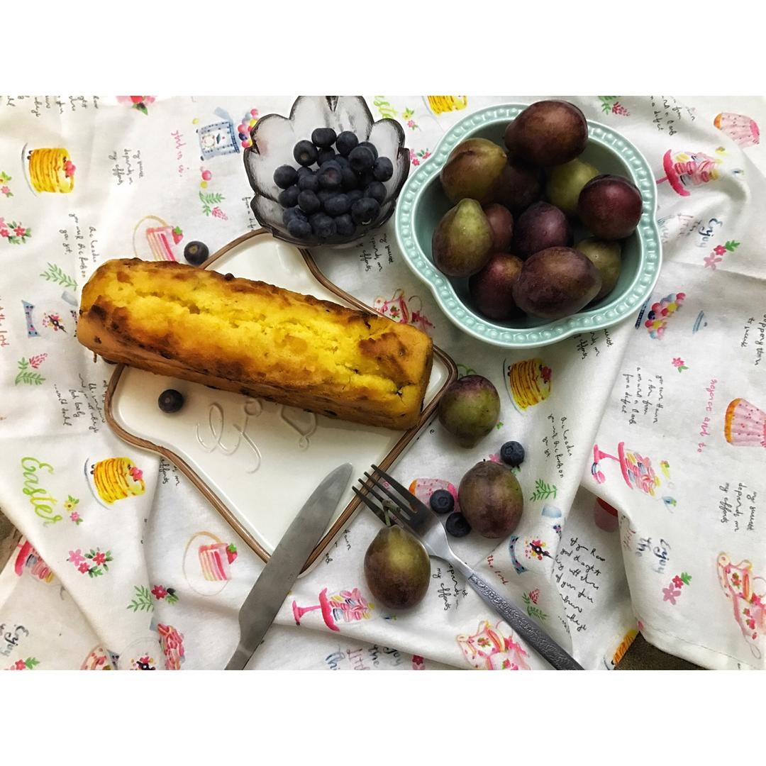 轻盈百香果磅蛋糕