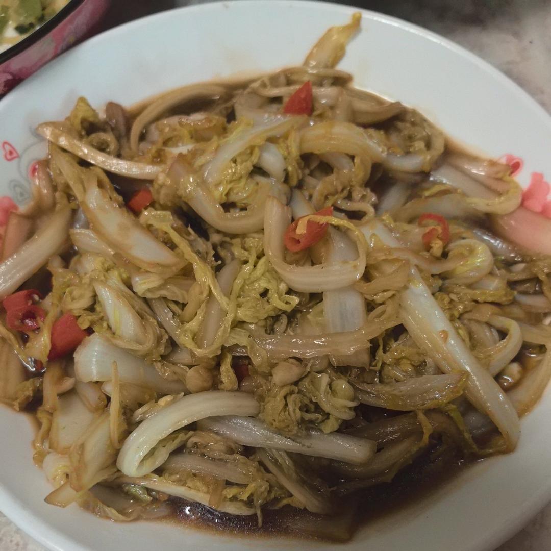 酸爽开胃的酸辣娃娃菜（白菜）
