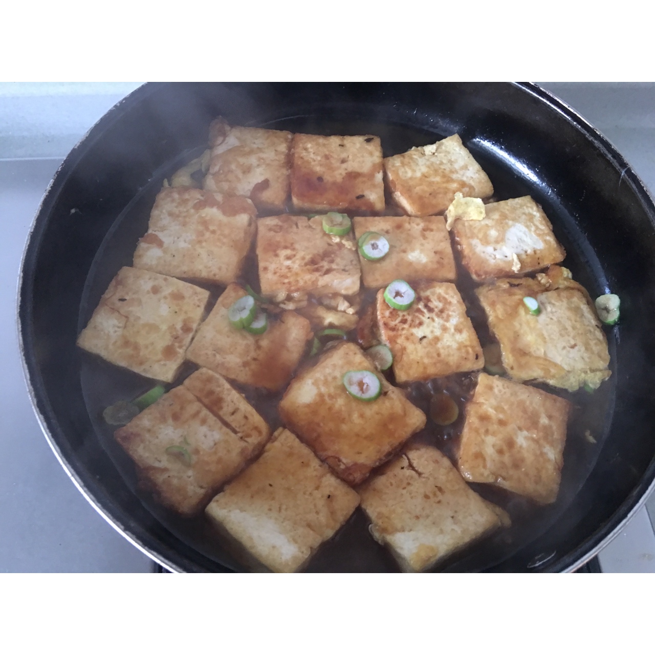家常煎豆腐