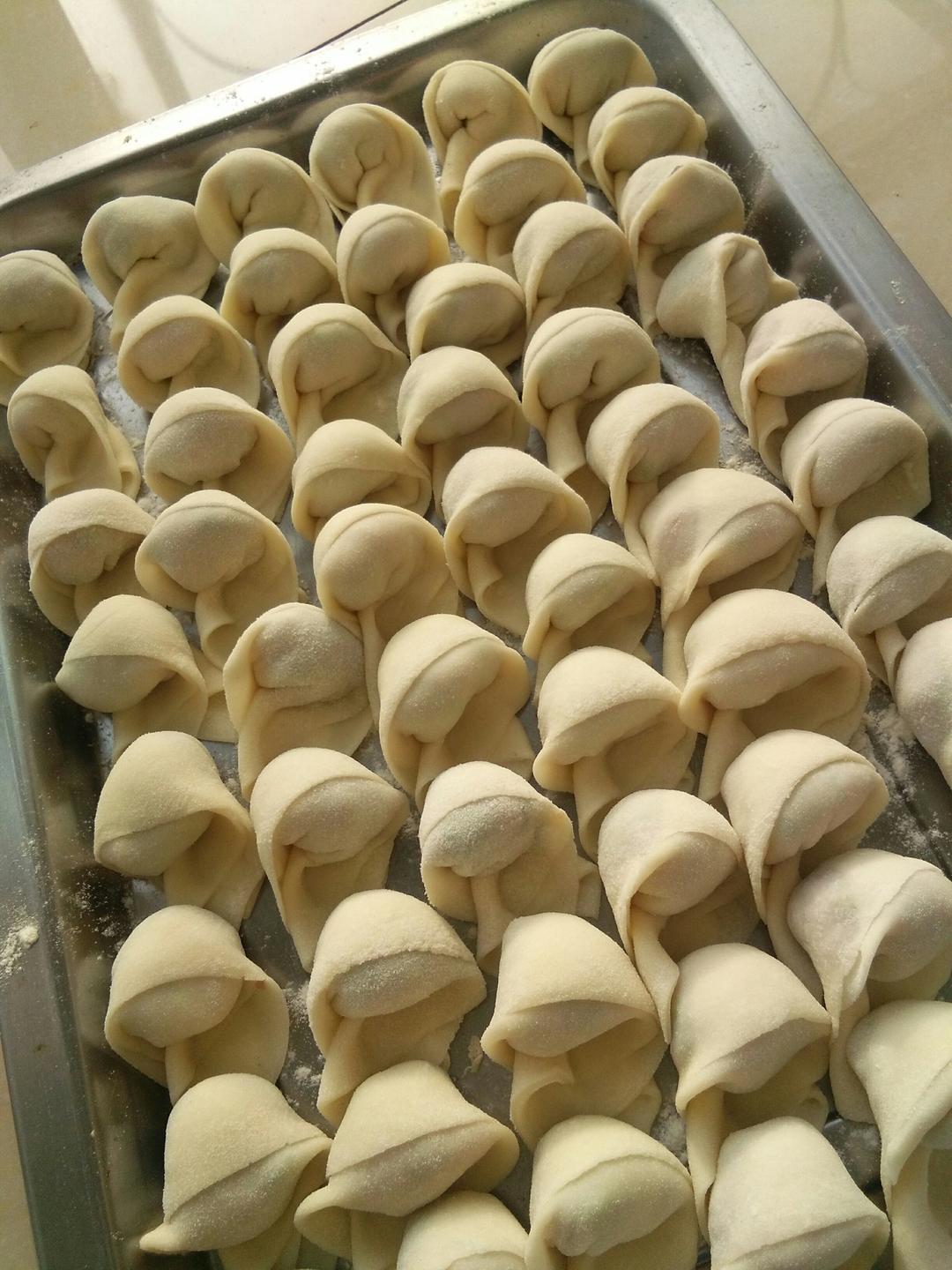 小小华star做的快手馄饨皮