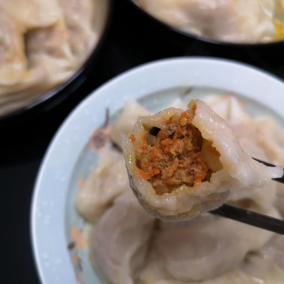 羊肉胡萝卜饺子