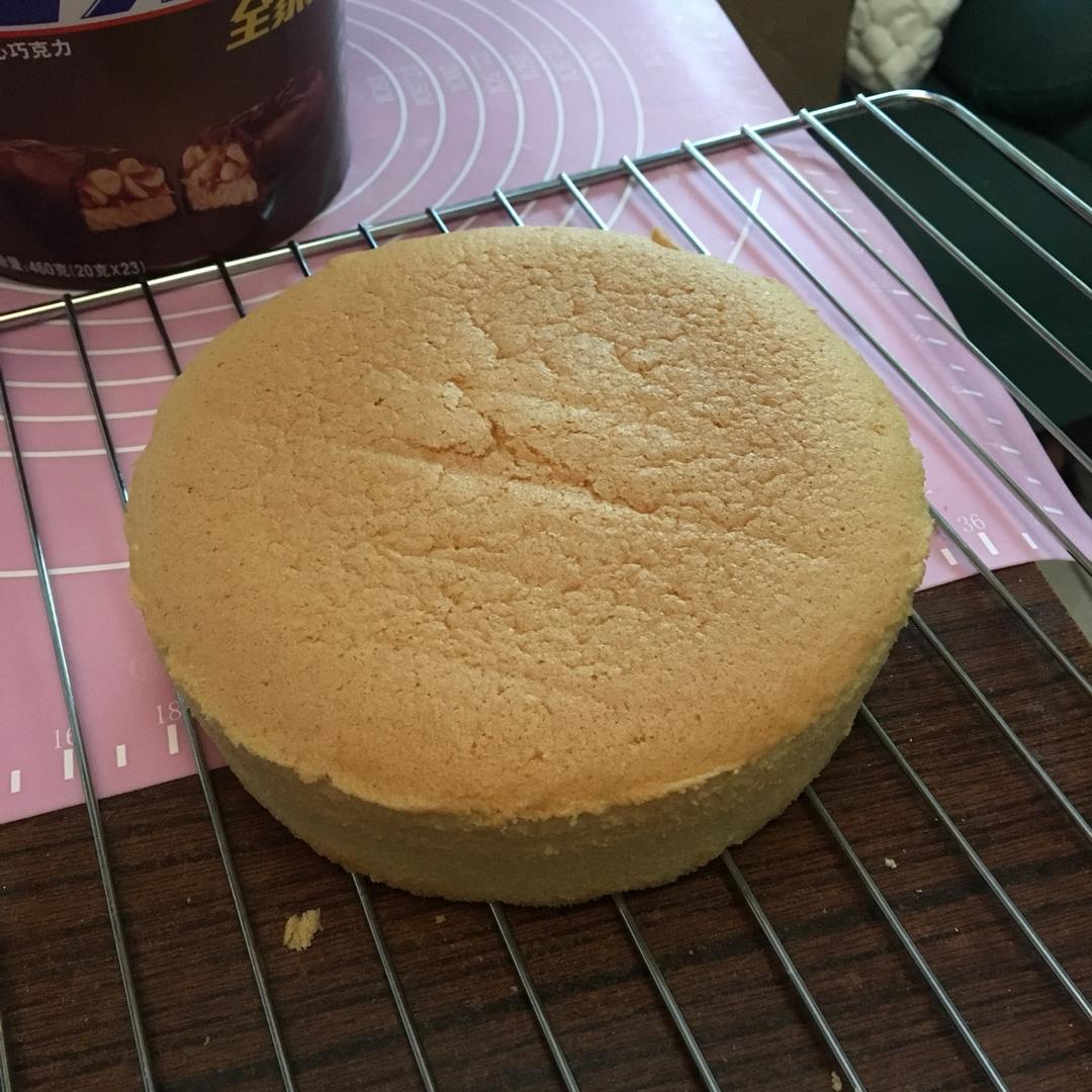 6寸戚风蛋糕（2蛋）