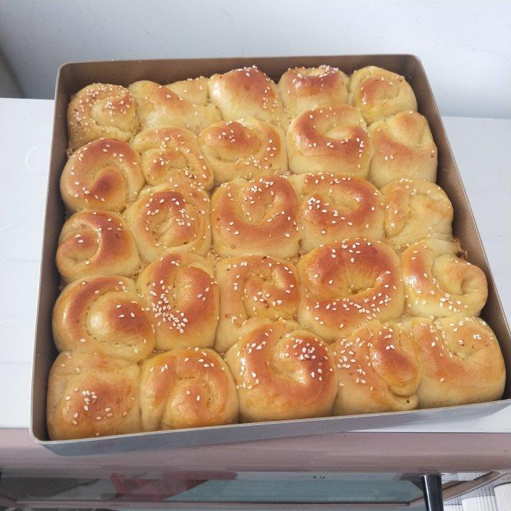 脆底蜂蜜小面包