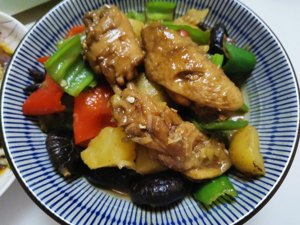 比餐馆好吃的快手黄焖鸡米饭【鸡翅版】