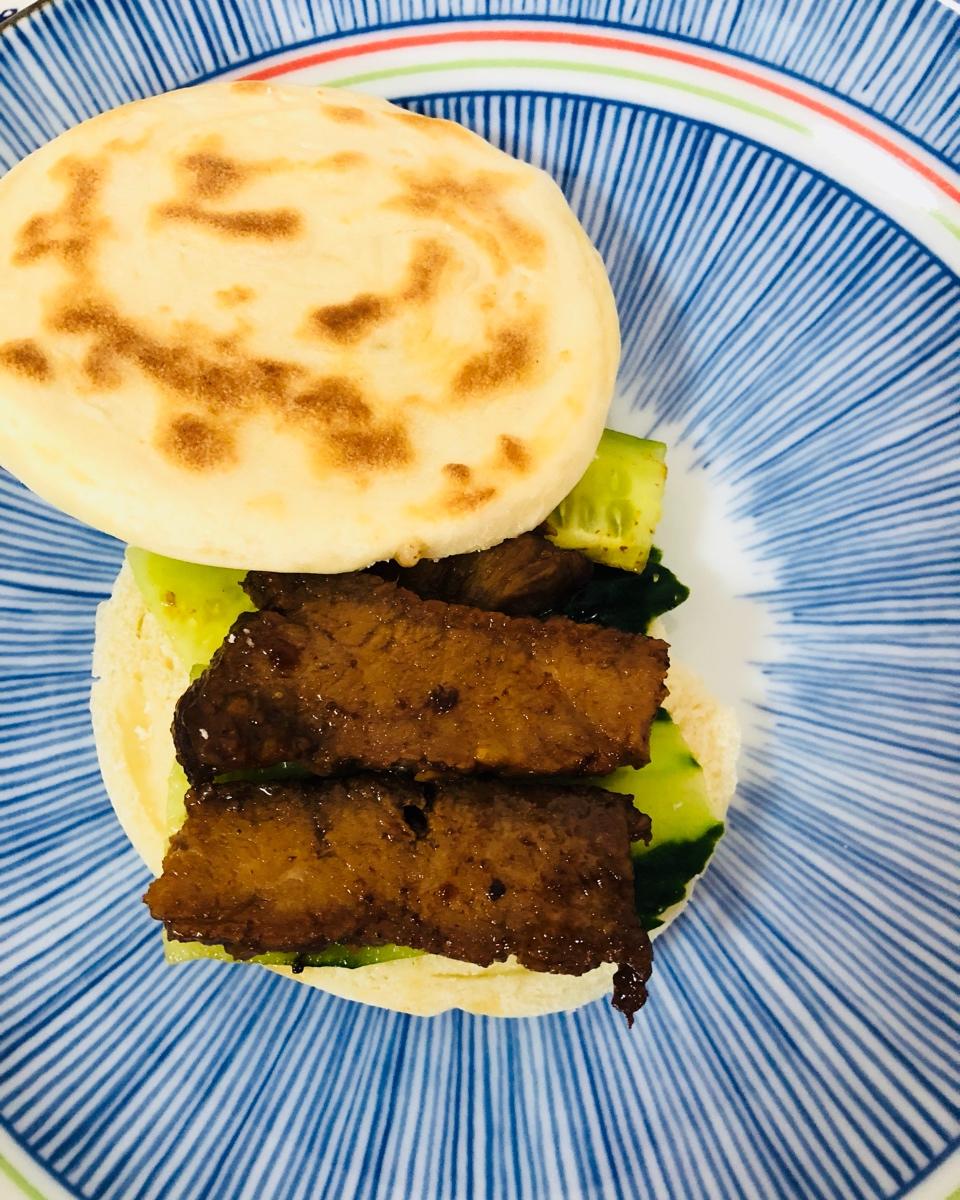 肉夹馍(白吉馍的制作)