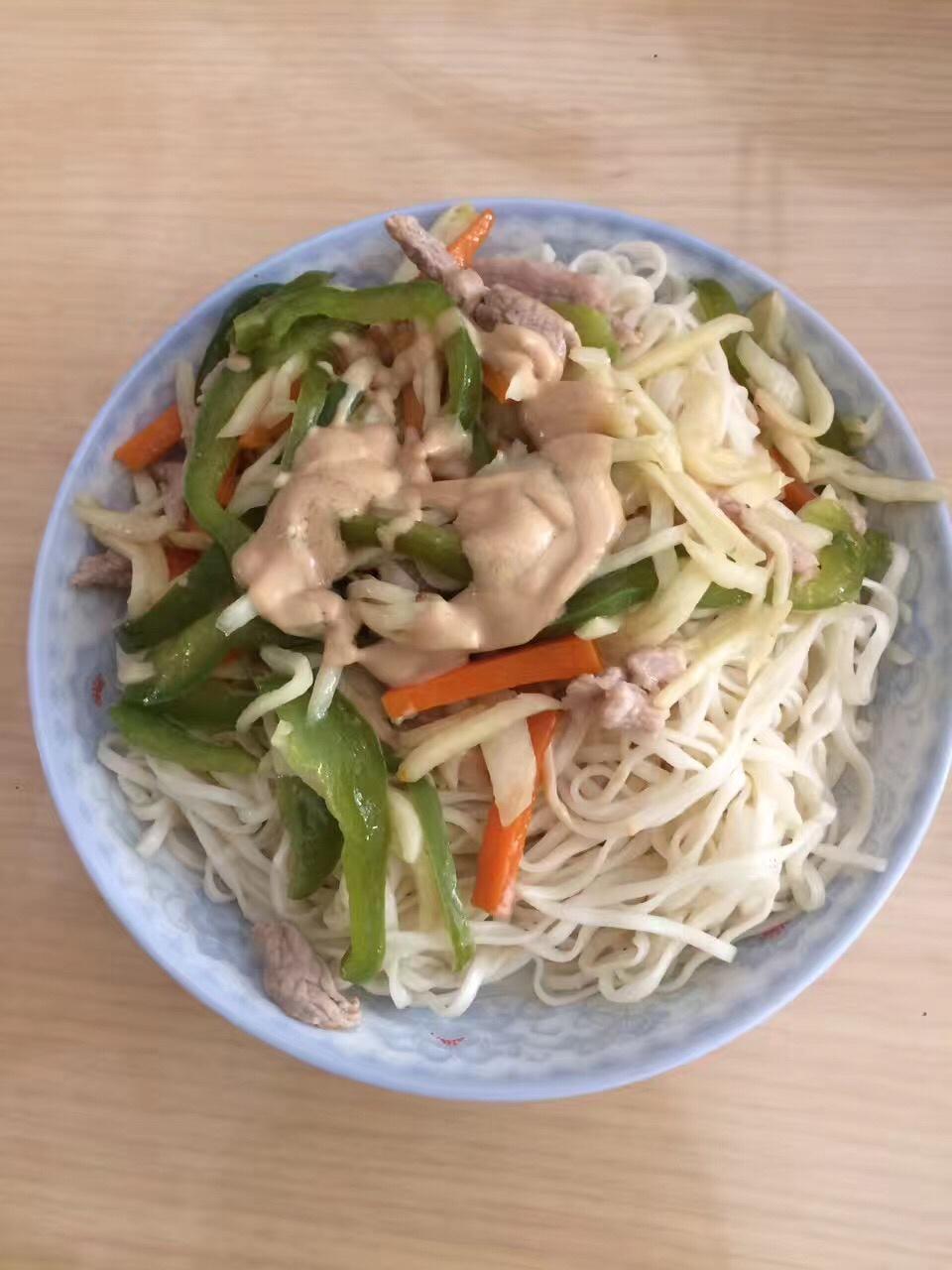 三丝凉面｜美食台