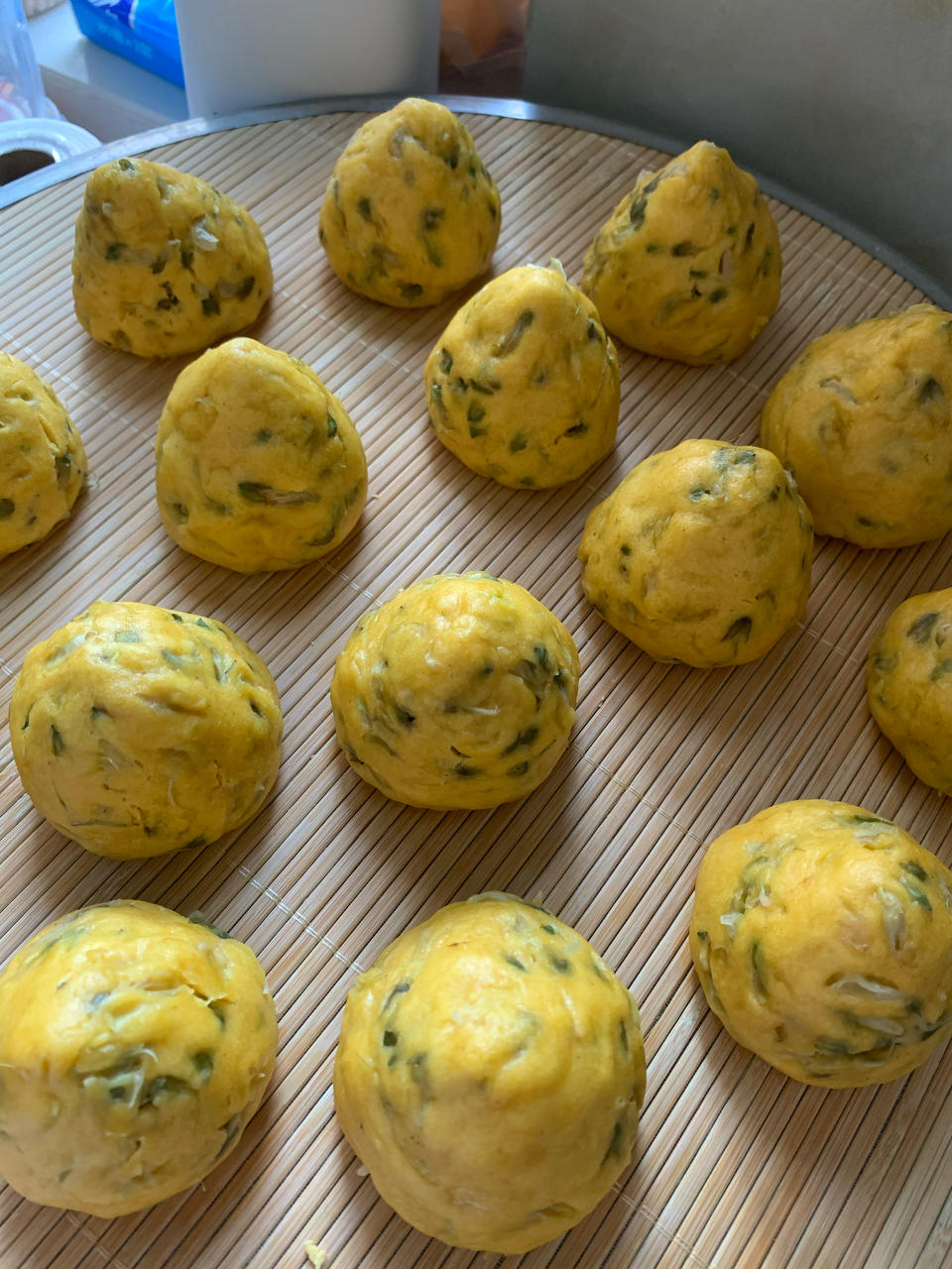 槐花窝窝头(无油,健康,减脂)的全部作品