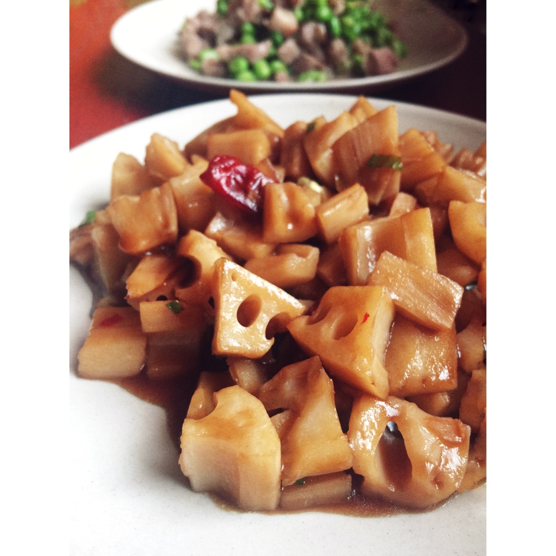糖醋藕丁