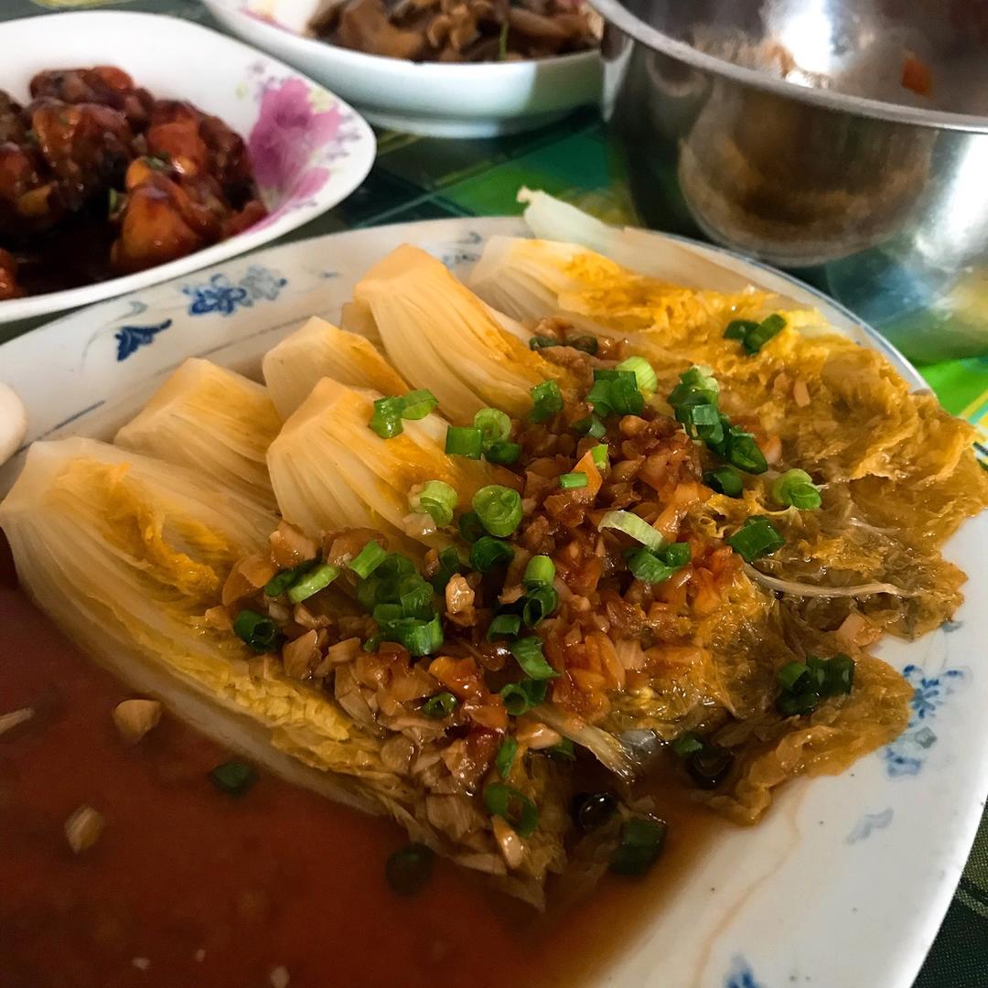 蒜蓉粉丝娃娃菜