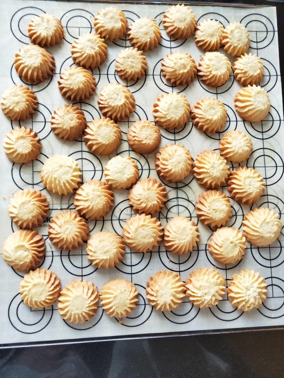 零失败花纹超级立体的黄油曲奇