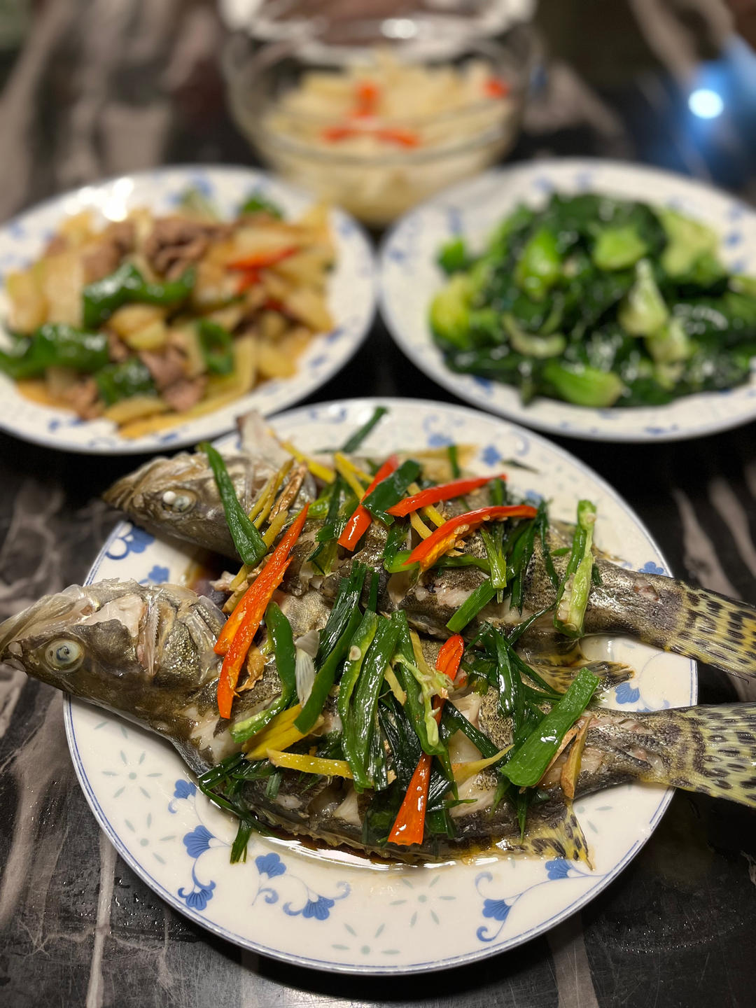 清蒸鱼（桂鱼、鲈鱼、多宝、鳊鱼均适用）