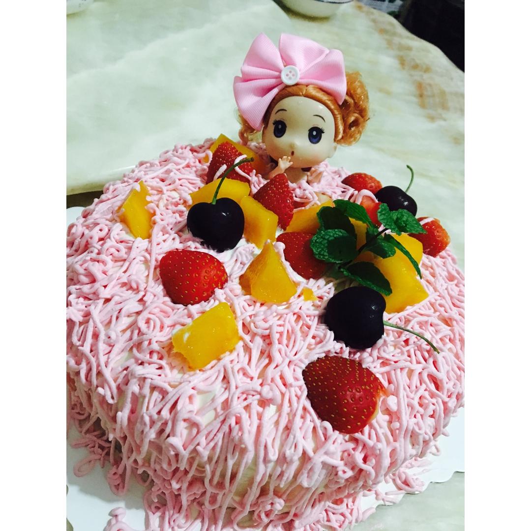 《Tinrry+》草莓奶油蛋糕（8寸配方）