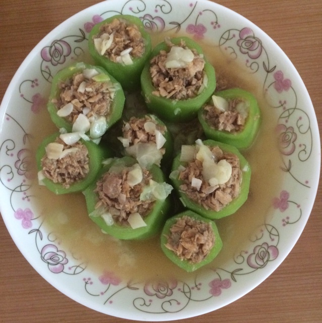 丝瓜酿肉丸
